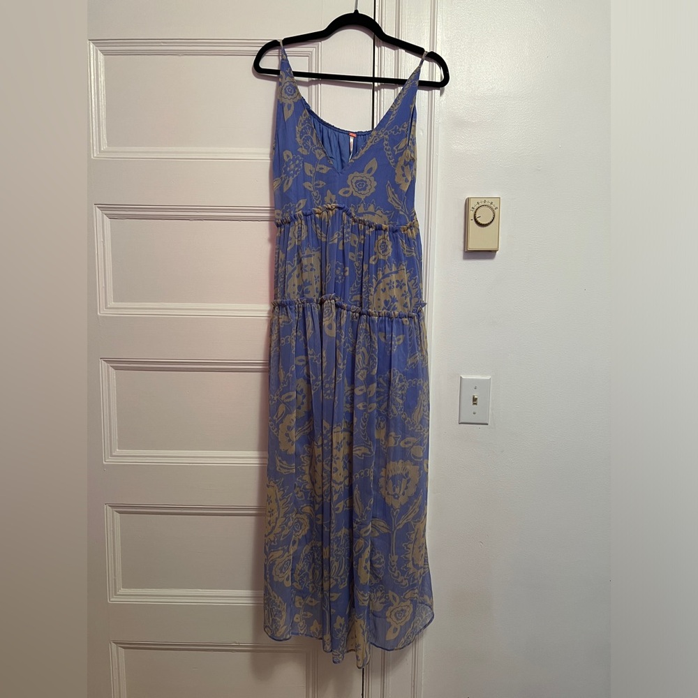 Free People Bluebell Combo Maxi Dress - Size XS
